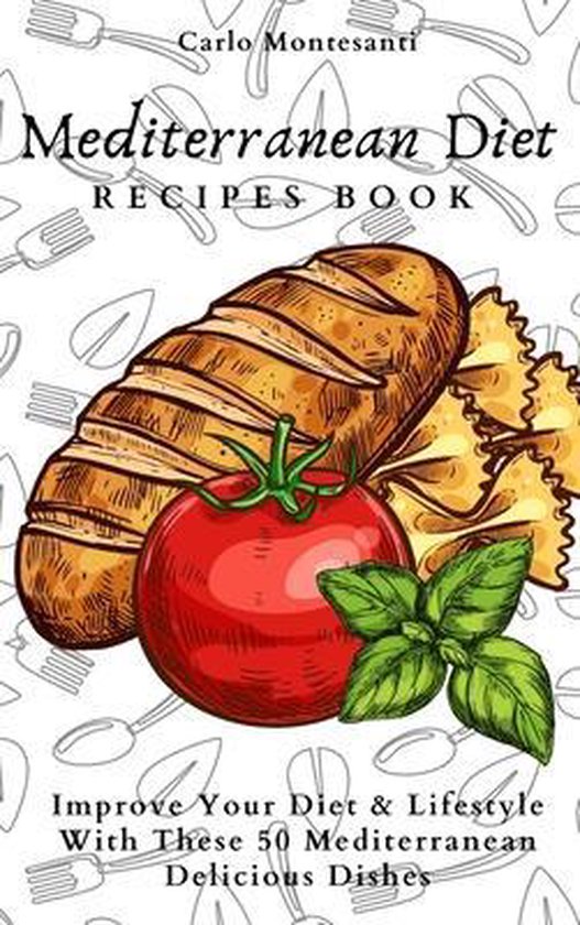 Mediterranean Diet Recipes Book - cover