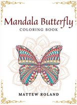 Mandala Butterfly coloring book