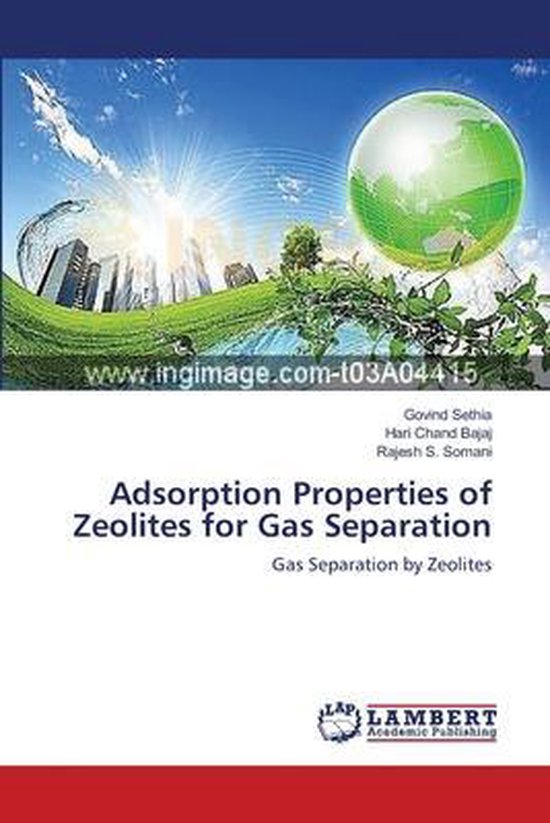 Adsorption Properties of Zeolites for Gas Separation, Govind Sethia
