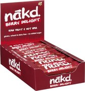 Nakd Energiereep - Berry delight - Displaydoos - 18 stuks x 35 gram