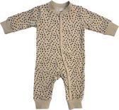 Li-Leigh Baby Dotted Jumpsuit, boxpakje, kleur: creme met zwarte dots, maat: 86