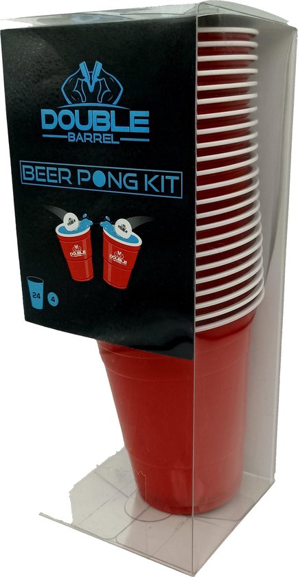 Beer Pong Set - Beer Pong - Bières - Jeu à Boire - Ping Pong