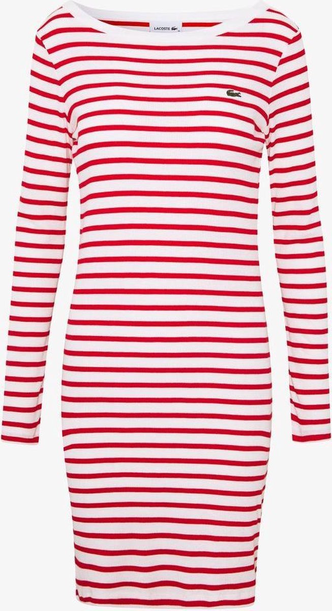 Lacoste Dames Jurk Flour/corrida