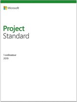 Microsoft Project Standard 2019 Win French Med