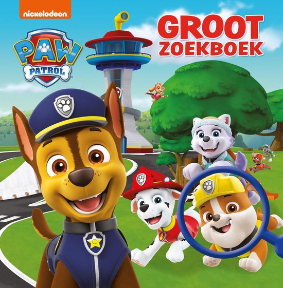 Paw Patrol - Groot zoekboek - cover