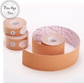 New Age Devi - Fashion Tape - 5M x 2.5CM -  Licht Roze - Boob Tape - Strapless bra - Nipple covers - Tepelplakkers - Tepelbedekkers - Bh tape - Borst tape