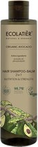AVOCADO biologische  Haarshampoo- en balsem 2in1, shampoo en conditioner, verzacht hoofdhuid en versterk het haar, droog en beschadigd haar, biologische glycerine, soja proteïnen