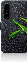Wallet Book Case Sony Xperia 1 III Hoesje Orchidee