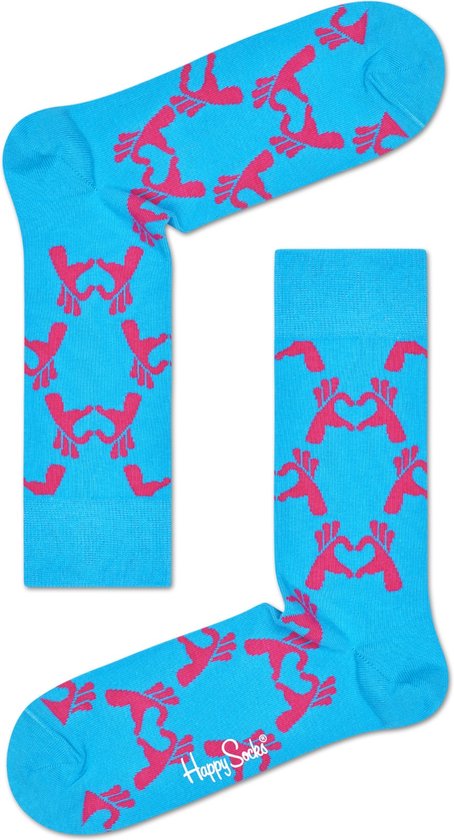 Happy Socks Love Sok LOV01-6000 – Meerkleurig multi multicolor Unisex – 36-40
