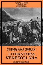 3 Libros para Conocer 25 - 3 Libros Para Conocer Literatura Venezoelana.