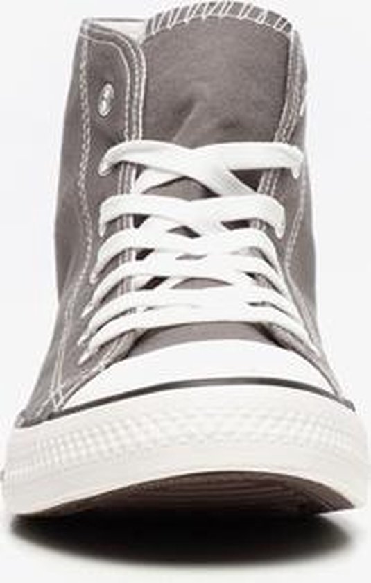 Hoge canvas heren gympen - Grijs - Maat 41 | bol.com