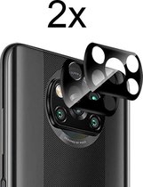 Xiaomi Poco X3 Screenprotector - Camera Lens Screenprotector - 2x