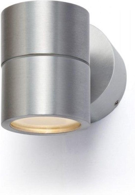WhyLed Wandlamp | Zilvergrijs | Binnen & Buiten | GU10 fitting | IP54 | Ledverlichting