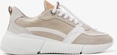 VIA VAI Celina Jess Sneakers - Leer - Beige - Maat 38