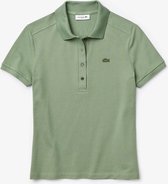 Lacoste Dames Poloshirt - Thyme - Maat 36