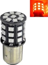 ROOD - BA15S - LED - 33 SMD - 2835 - 12V