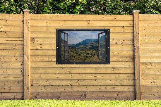 Affiche de jardin Transparent - Berg - Nature - 120x80 cm