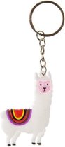 Lg-imports Sleutelhanger Alpaca 5,5 Cm Wit