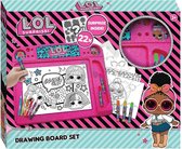 LOL Surprise tekenbord roze - Maak de mooiste tekeningen - 40 x 32 cm - Vakantie tip