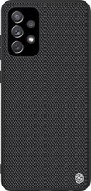 nillkin - Hoesje geschikt voor Samsung Galaxy A72 - textured case - back cover - zwart