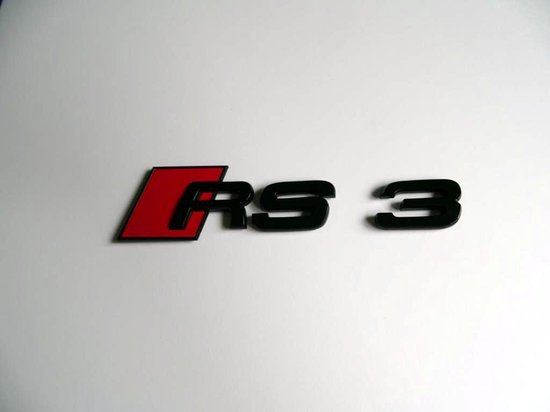 Audi RS Sticker Camaro RS - Auto Accessories - Auto Sticker - RS Logo - Embleem |