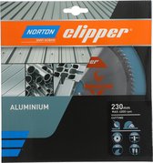 Norton Clipper Aluminium - Verstekzaagblad TCG Neg - 240mm - 80 tanden - Voor Cirkelzagen en Afkortzagen