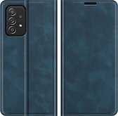 Cazy Samsung Galaxy A52 Hoesje Portemonnee Book Case Kunstleer - Blauw