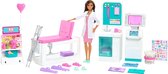 Barbie Careers Medische Speelset met Barbie - Poppenvoertuig en Pop