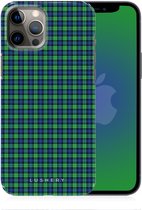 Lushery Hoesje - geschikt voor iPhone 12 Pro Max - Fashion Back Case Hoesje - Touch of Tartan