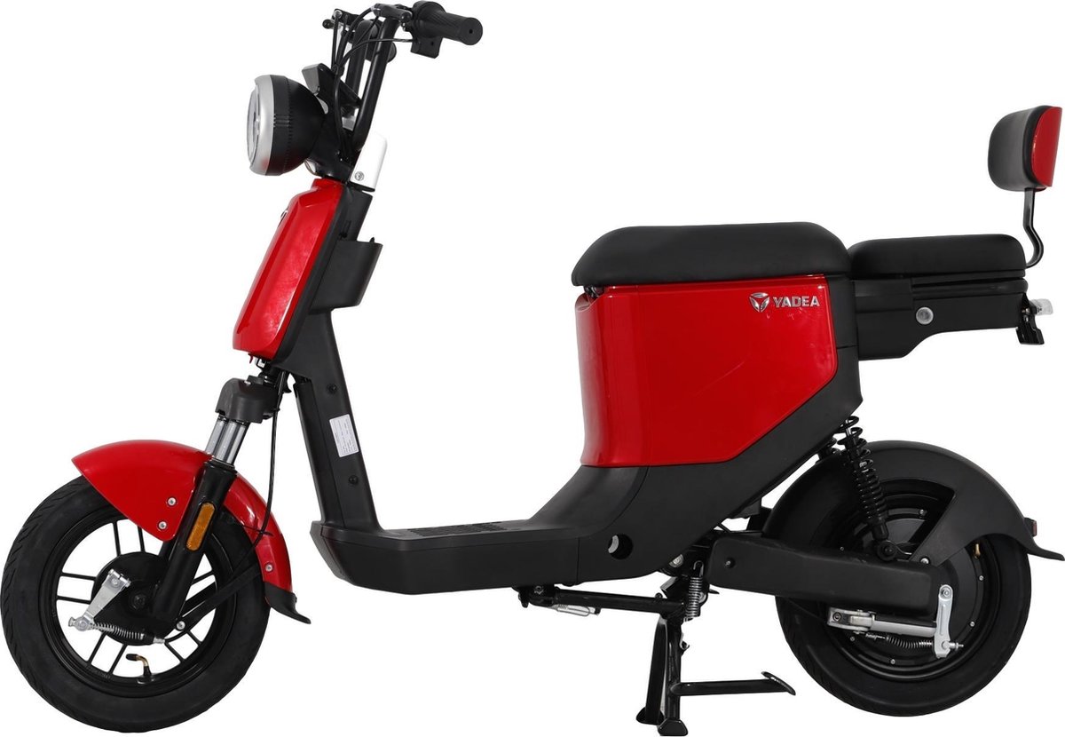 Yadea U3 E-Scooter verkrijgbaar in het rood | bol.com