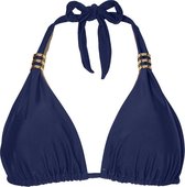 Sapph 10S Audrey Triangle Halter Dames Navy-40