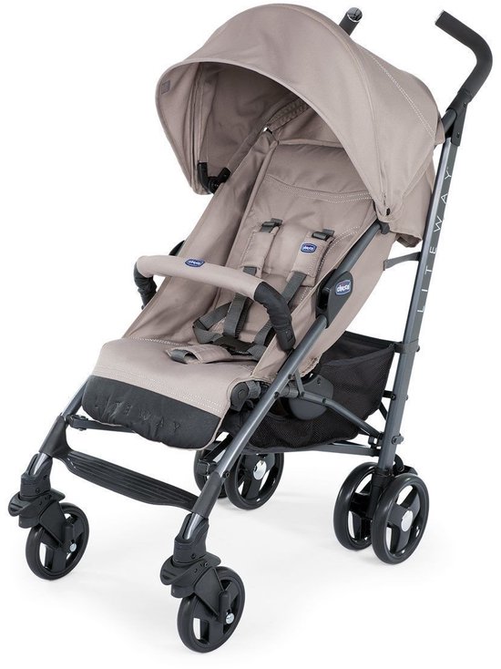 Chicco Buggy Lite Way 3 Complete - Dark Beige