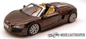Audi R8 Spyder (20 cm) (Bruin) 1/24 Maisto - Modelauto - Schaalmodel - Model auto - Miniatuurautos - Miniatuur auto