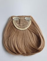 Pony hairextension clip in Goud Blond