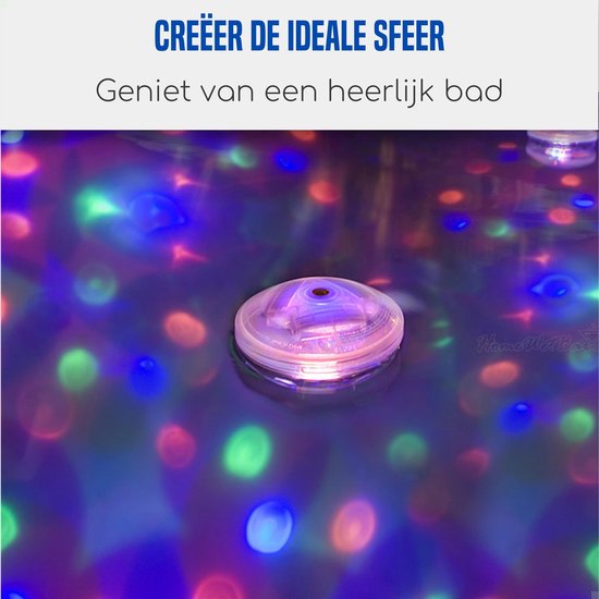 Vocoil Onderwater Lichtshow - LED Onderwaterlamp - Zwembadverlichting - Discolamp - Badspeeltje
