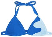 SEA'SONS - Bikini Top Dames - Kleurveranderend - Blauw - Maat XL