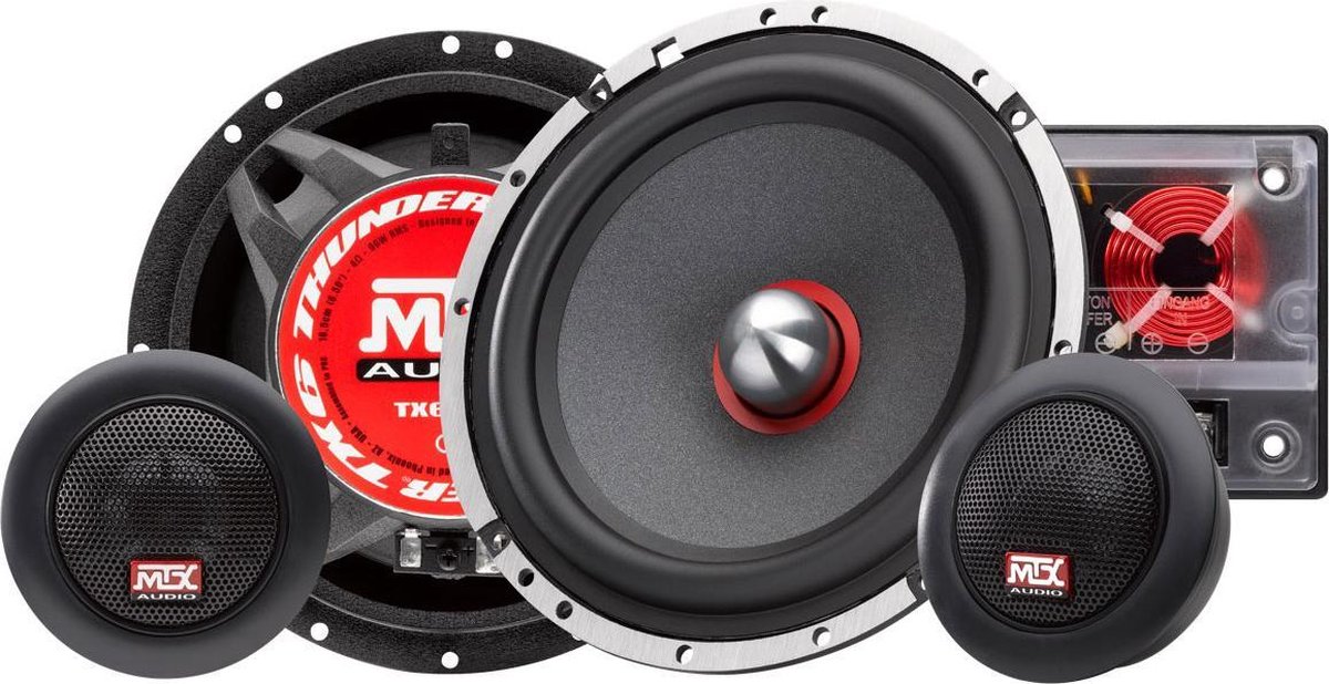 MTX Audio TX665S 16,5cm 2-weg component luidspreker - 360 Watt