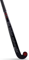 The Indian Maharadja Indoor Gravity JR [wood]-33 inch Hockeystick Kids - zwart-zilver-wit