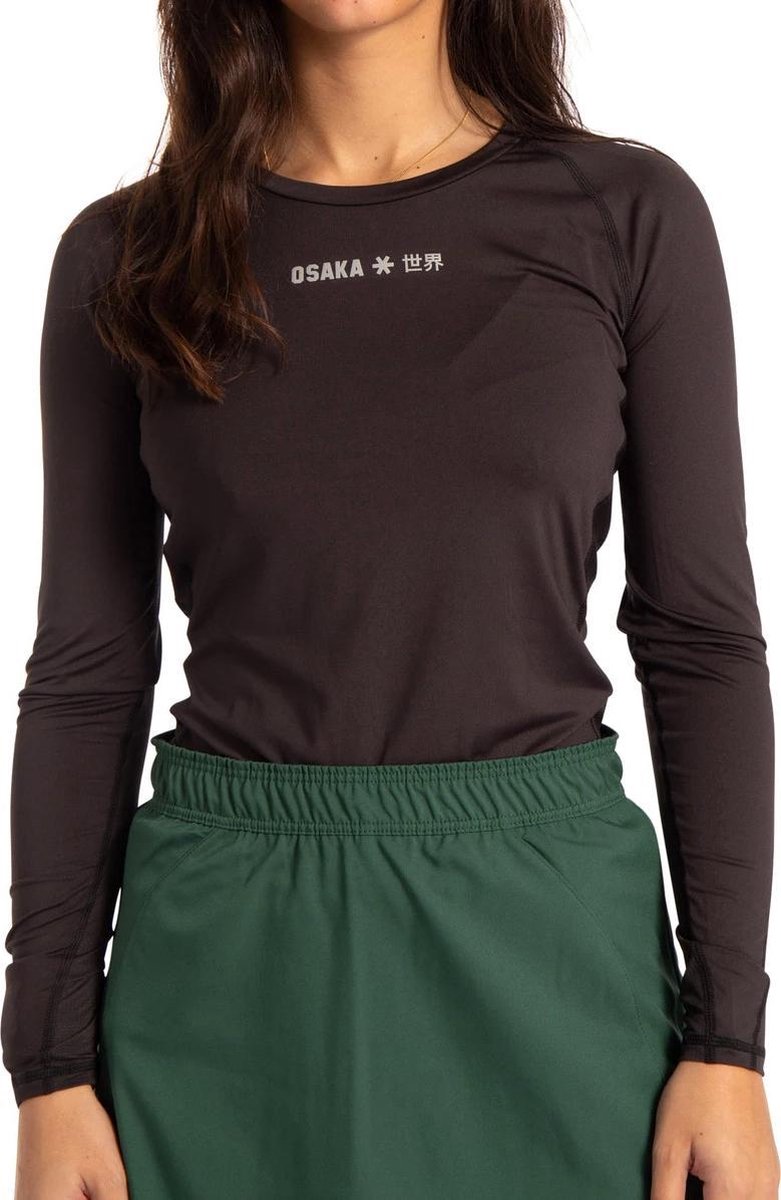 Osaka - Baselayer Top - Thermoshirt - Dames - Zwart - M