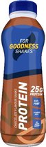 For Goodness Shakes 25 gram Protein Shake - kant en klare eiwit shake / Proteine shake - Chocolate 10 x 475ml