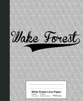 Wide Ruled Line Paper