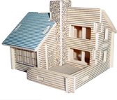 Bouwpakket Huisje Villa Modern van hout