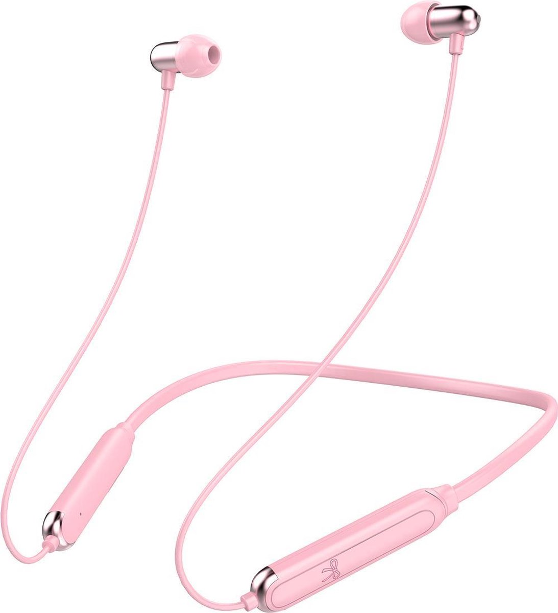 Draadloze Oordopjes voor Meisjes/Dames - In ear Lichtgewicht sport Oordopjes -iPhone/Android - Roze