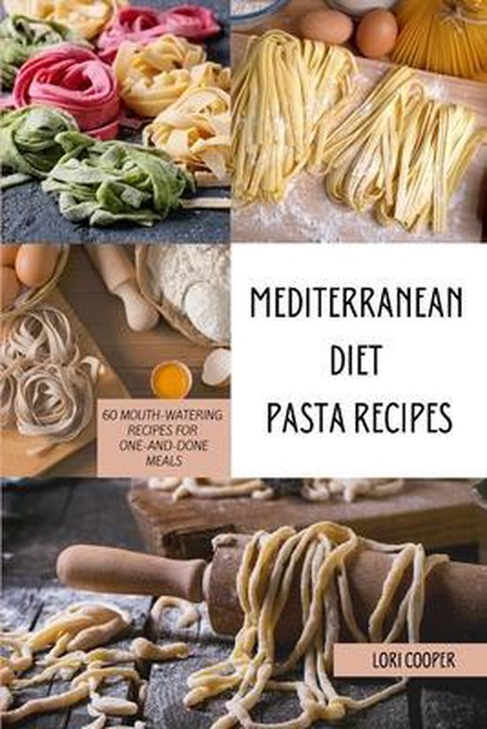 Mediterranean Diet Pasta Recipes - cover