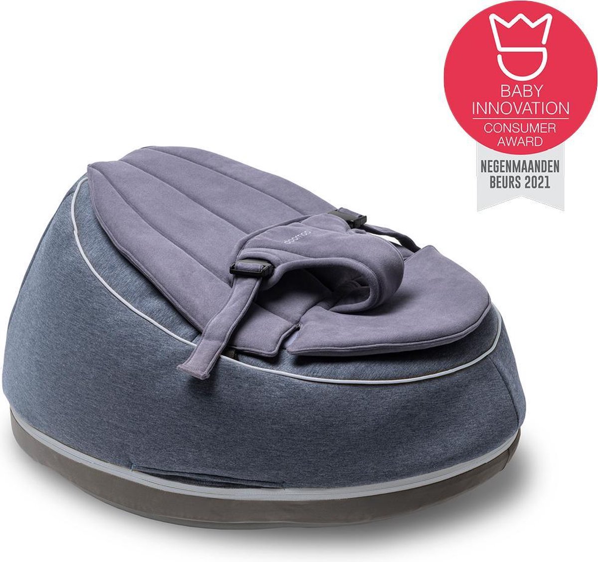 Doomoo Seat'n Swing - Meegroeiende Poef en Schommelstoel - Blauw Doomoo Seat'n Swing - Meegroeiende Poef en Schommelstoel - Blauw