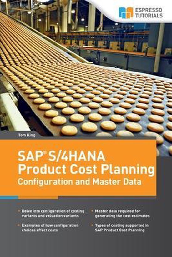SAP S/4HANA Product Cost Planning Configuration and Master D ... - cover