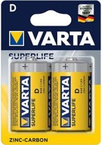 Varta batterij superlife r20 d mono kaart a 2