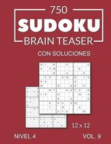 750 Sudoku Brain Teaser 12x12 con soluciones