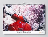 Cadeautip! Vespa verjaardagskalender |Vespa wandkalender | Verjaardagskalender 35x24 cm