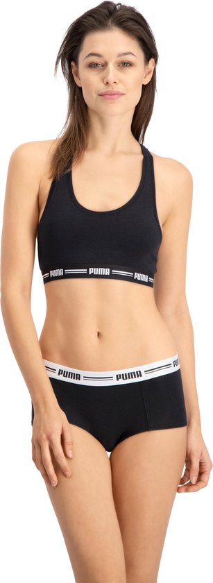 Puma dames mini boxershort Wit - 3-Pack - Sliponline